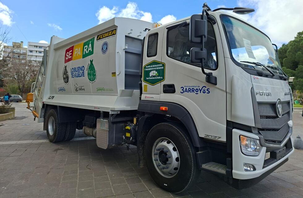 Nuevo camión para la Planta Recicladora de San Francisco de Bellocq