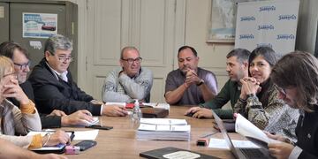 La Comisión de Hacienda recibió a Garcimuño y Federico por el Presupuesto 2025