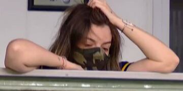 "Lo mejor del domingo es verte a vos ahí", le escribió María Inés Valencia a Dalma.