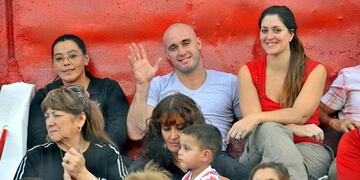 El Pelado Iván Furios, recordado y querido en Instituto, integra el cuerpo técnico del rival de este lunes, Güemes (Foto: Sergio Cejas).