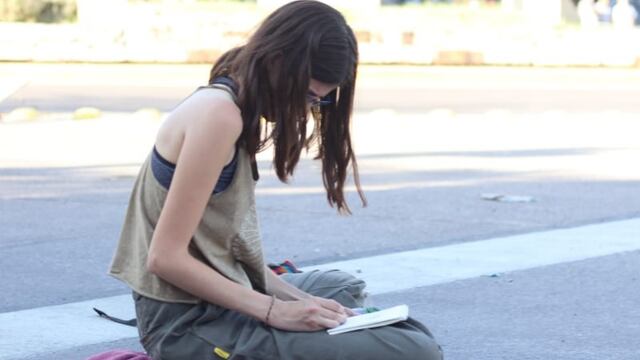 Inés Moyano es artista de Guaymallén que crea imágenes en movimiento.
