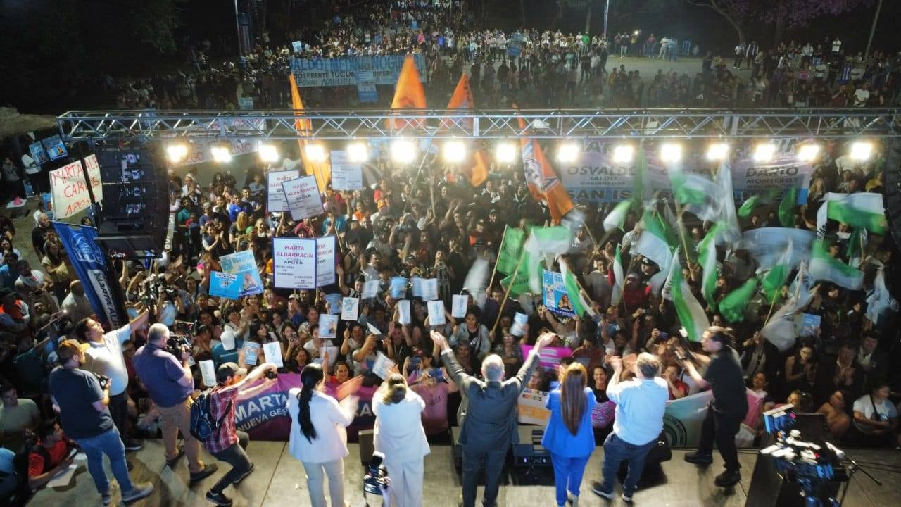 El Frente Tucumán Primero reunió a vecinos y dirigentes en un masivo encuentro encabezado por el gobernador.