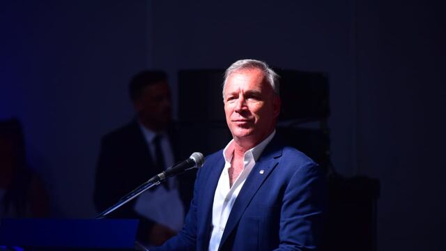 Presentación de la lista de Andrés Fassi para las elecciones de Talleres en el Centro de Convenciones Córdoba.