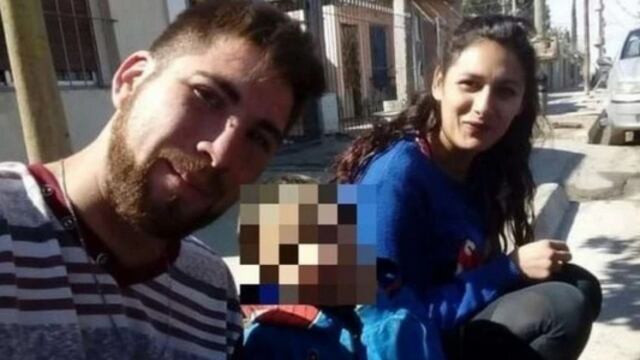 Gonzalo Martínez (víctima) y Gabriela Núñez (asesina)-