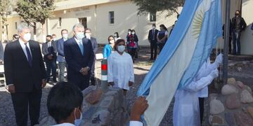 El Gobierno de Jujuy dio inicio al ciclo lectivo 2022 en la Escuela n° 31 "General Manuel Eduardo Arias" de la localidad de Huacalera, en el departamento Tilcara.