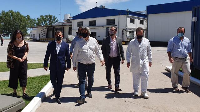 El ministro bonaerense Javier Rodríguez visitó Azul.
