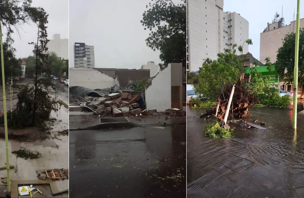 Fuerte temporal de lluvia y viento castigó a Bahía Blanca: al menos 13 fallecidos tras derrumbarse el techo de un club