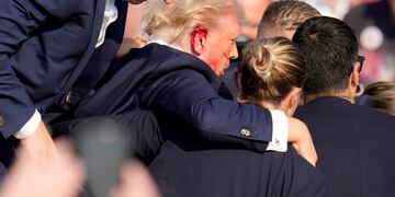 Atentado contra Trump. (AP)