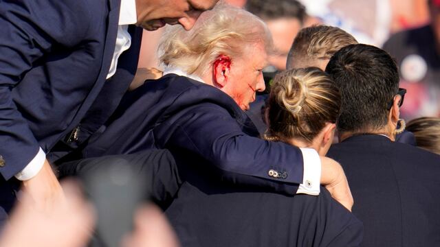 Atentado contra Trump. (AP)