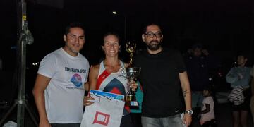 La puntaltense Ana Laura Martínez ganó la Carrera del Puerto.