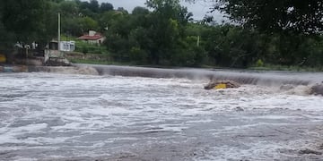 Temporal en Córdoba: crecientes, daños y evacuados en distintas localidades serranas. (Foto: Gobierno de Córdoba).