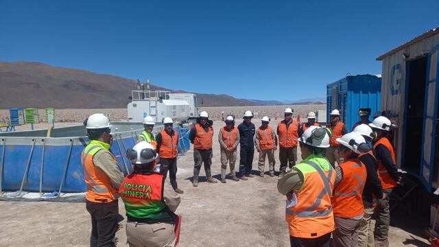 Lo informó el Ministerio de Minería, a través del Departamento Policía Minera de la Dirección Provincial de Minería
