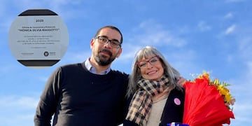 El Municipio conmemoró con una placa a Mónica Biassotti