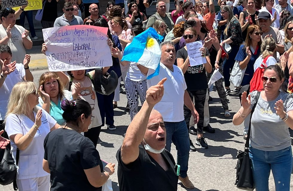 Reclamo del personal de salud en Córdoba: nueva jornada de protestas en el Polo Sanitario