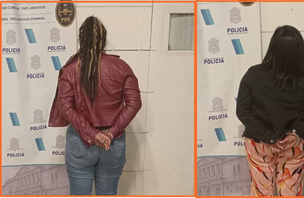 Dos mujeres aprehendidas en Tres Arroyos por robar un celular