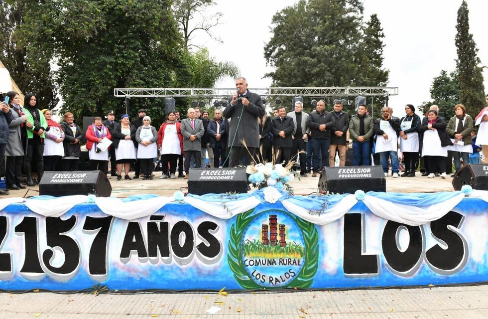 Jaldo celebró el 157° aniversario de Los Ralos y la 8ª Fiesta Provincial del Locro