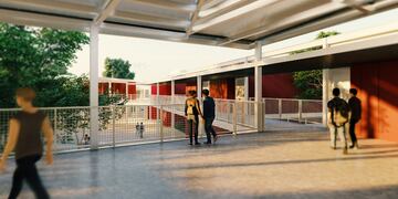 Presentación del proyecto de remodelación de la escuela Técnica N° 392