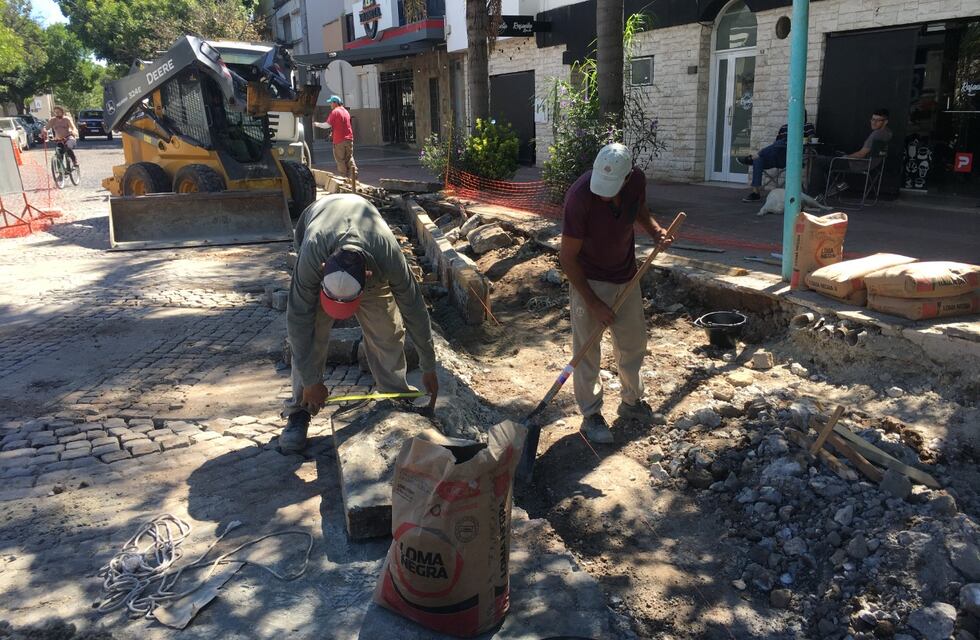 Continúan los trabajos en avenida Santa Fe