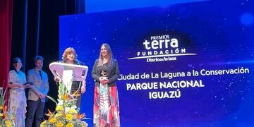 Cataratas del Iguazú fue galardonada con el premio internacional Terra, patrocinado por la Unesco