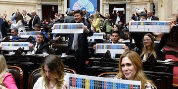 Histórico: la boleta única es ley a nivel nacional y se estrenará en las legislativas de 2025. Foto: fotografia.dgpd@hcdn.gob.ar / NA