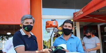 El INYM hizo entrega de herramientas en San Vicente