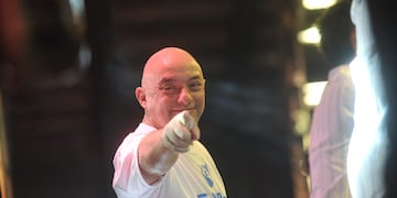 Gonzalito Millares, uno de los más queridos integrantes de la banda. (Fotografías de Javier Ferreyra)