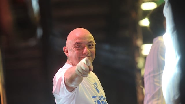 Gonzalito Millares, uno de los más queridos integrantes de la banda. (Fotografías de Javier Ferreyra)