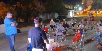 Reunión de Ojos en Alerta en el Barrio Belgrano