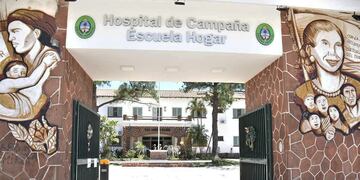Hasta este viernes 21 de mayo al mediodía había 261 pacientes internados, 65 en terapia intensiva