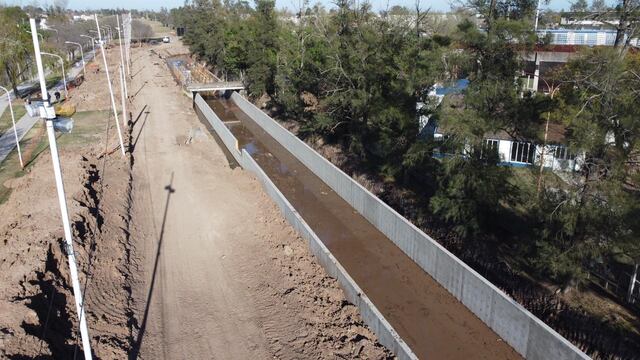 La obra del Canal Sur tiene un avance del 85%