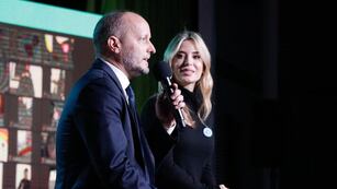 Martín Insaurralde y Jésica Cirio.