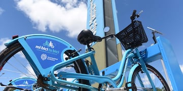 Bicicleta pública del sistema Mi bici tu bici de Rosario