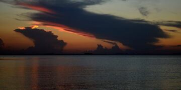 Atardecer en Ansenuza