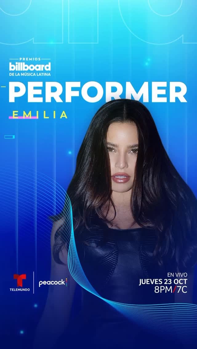 La cantante estará como Performer en los Premios Billboard.