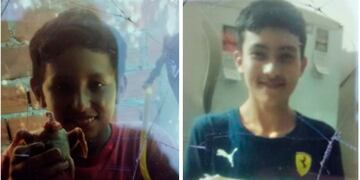 Enzo Ángel, de 15 años y Carlos José Antonio, de 13, están desaparecidos desde el pasado 8 de junio.