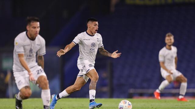 El joven oriundo de Frontera tuvo un gran desempeño (Foto: Prensa Talleres)