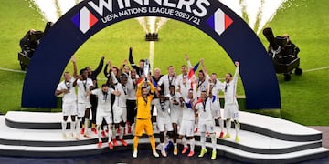 Francia se consagró campeón de la Liga de las Naciones tras vencer a España por 2-1.