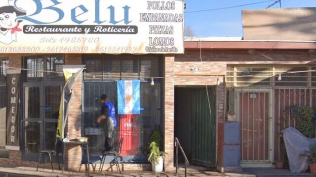 El Restaurante y Roticería Belu robado anoche por delincuentes armados en Luján de Cuyo. Gentileza Post