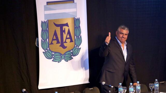 La IGJ ratificó a Claudio “Chiqui” Tapia como presidente de la AFA hasta 2025. (DyN)
