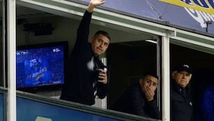 Juan Román Riquelme su quinto título desde que es vicepresidente de Boca.