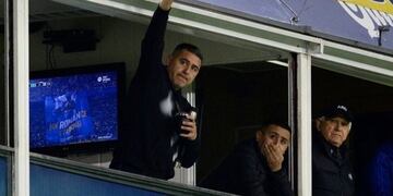 Juan Román Riquelme su quinto título desde que es vicepresidente de Boca.