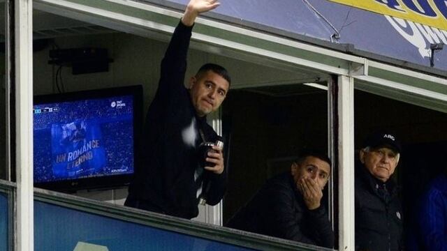 Juan Román Riquelme su quinto título desde que es vicepresidente de Boca.