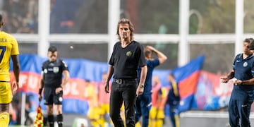 El enojo de Rubén Insúa con el VAR (San Lorenzo)