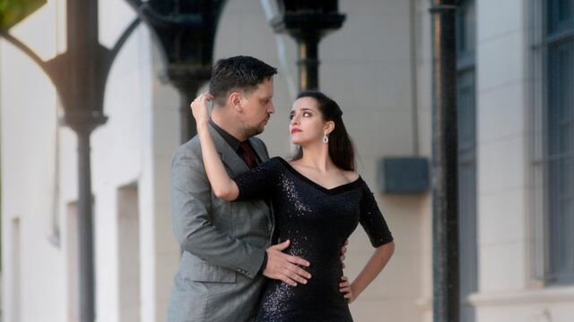 Becky Navarro y Lucas Robañera la pareja que buscará el título en el Tango Champs