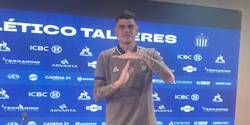 Gustavo Bou habló como nuevo jugador de Talleres (La Voz)