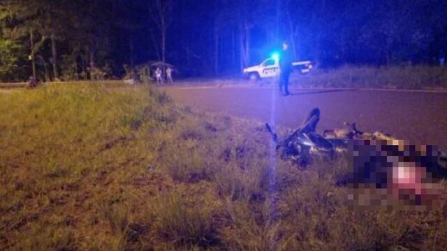 Accidente fatal en San Pedro se cobró la vida de un motociclista.