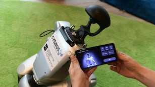 Llegaron los robots humanoides a Córdoba. (Ramiro Pereyra / La Voz)