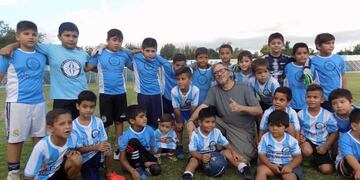 Marciano Cantero en la Academia.