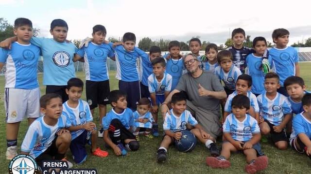 Marciano Cantero en la Academia.