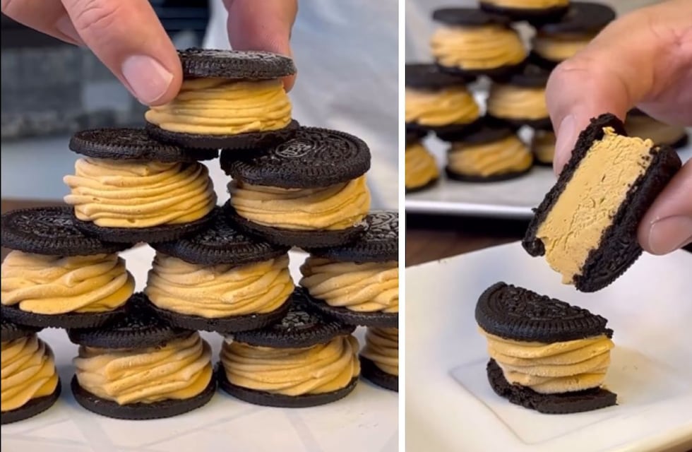 Receta de alfajores helados de Oreo y dulce de leche: sin horno y en pocos minutos